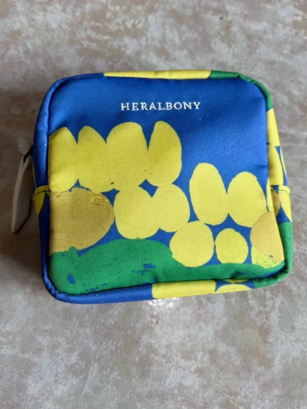 NEW- Japan Airlines JAL Business Class Amenity Kit Pouch Heralbony